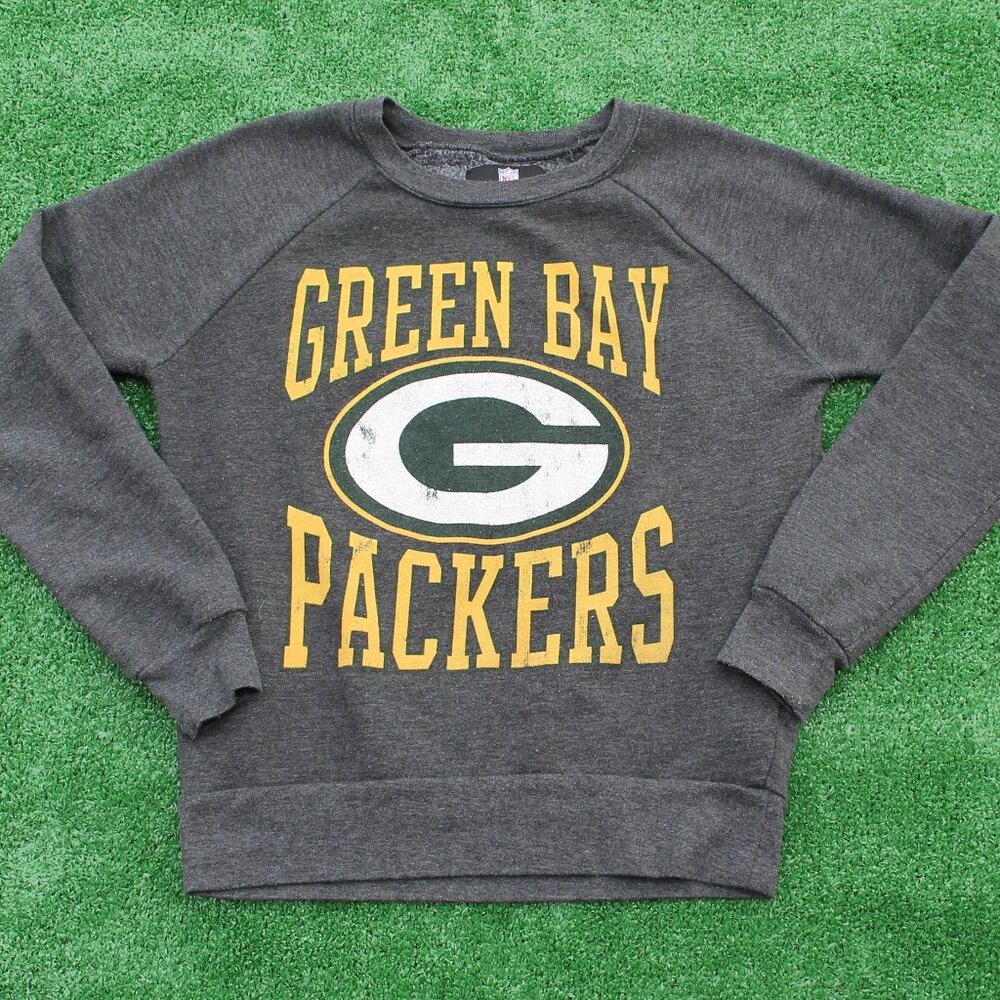 NFL Team Apparel Green Bay Packers Football crewneck sweatshirt